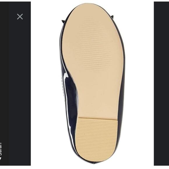 Janie and Jack Classic Ballet Flats (Toddler/Little Kid/Big Kid) Navy Sz 9 - Picture 7 of 7